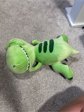 Disney Pixar Baby Toy Story Sleeping Rex Plush Dinosaur Green Stuffed Collect